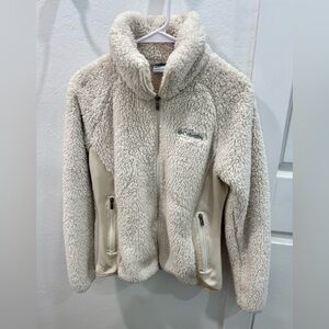 Columbia Women's Off-White Teddy Jacket
